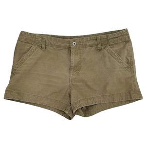Forever 21 Washed Cotton Chino Shorts